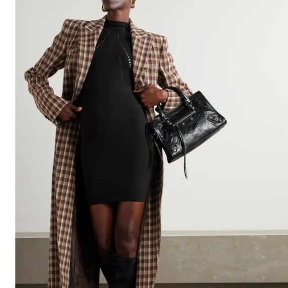 Wolford Dresses & Skirts - Wolford Holes Effect Black Cocktail Mini Dress Sz Small Black Dresses NWT $755